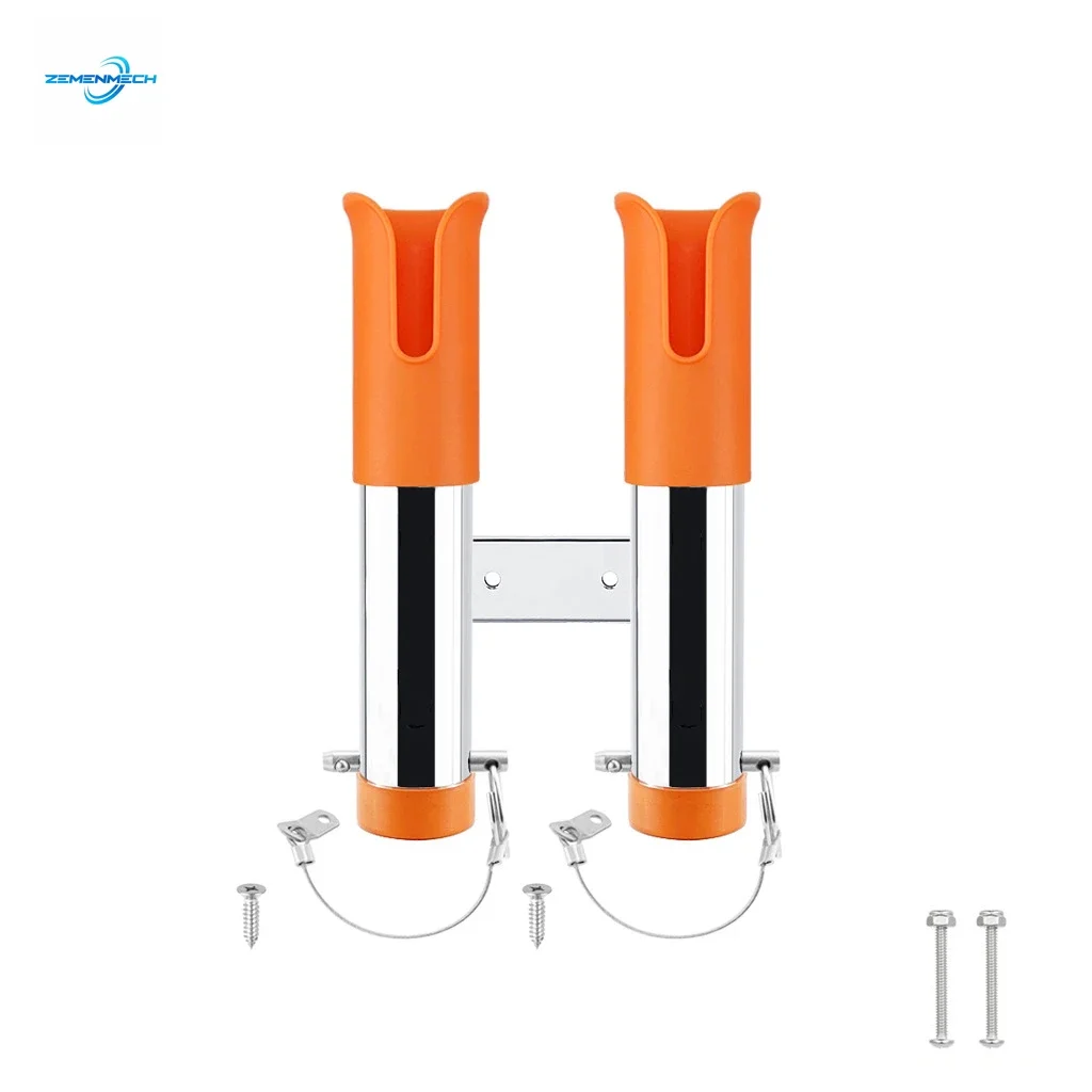 Держатель для удочки 2 трубки держатель спиннинга с прорезью стойка лодки