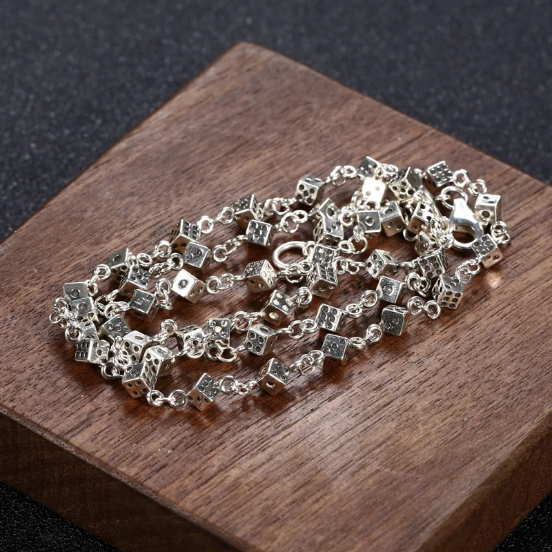 Новые ювелирные изделия BOCAI из чистого серебра пробы Ретро индивидуальные