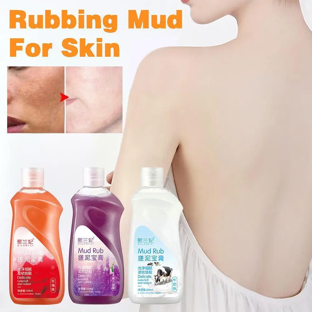 

Rubbing Mud For Skin Artifact Mud Gel Exfoliating Whitening Brightens Skin Dullness Rubbing Mud Body Scrub For Men And Wome F3P7