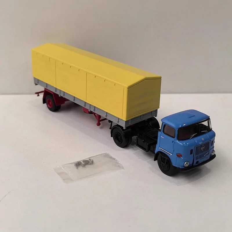 Фото BREKINA масштаб 1/87 IFA W50 грузовик транспортер пластиковая модель коллекция украшений №2