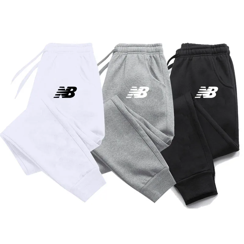 

Men's Casual Pants With Pockets Autumn Winter Fleece Trousers Drawstring Everyday Polyester Pants Gym Jogger Sweatpants