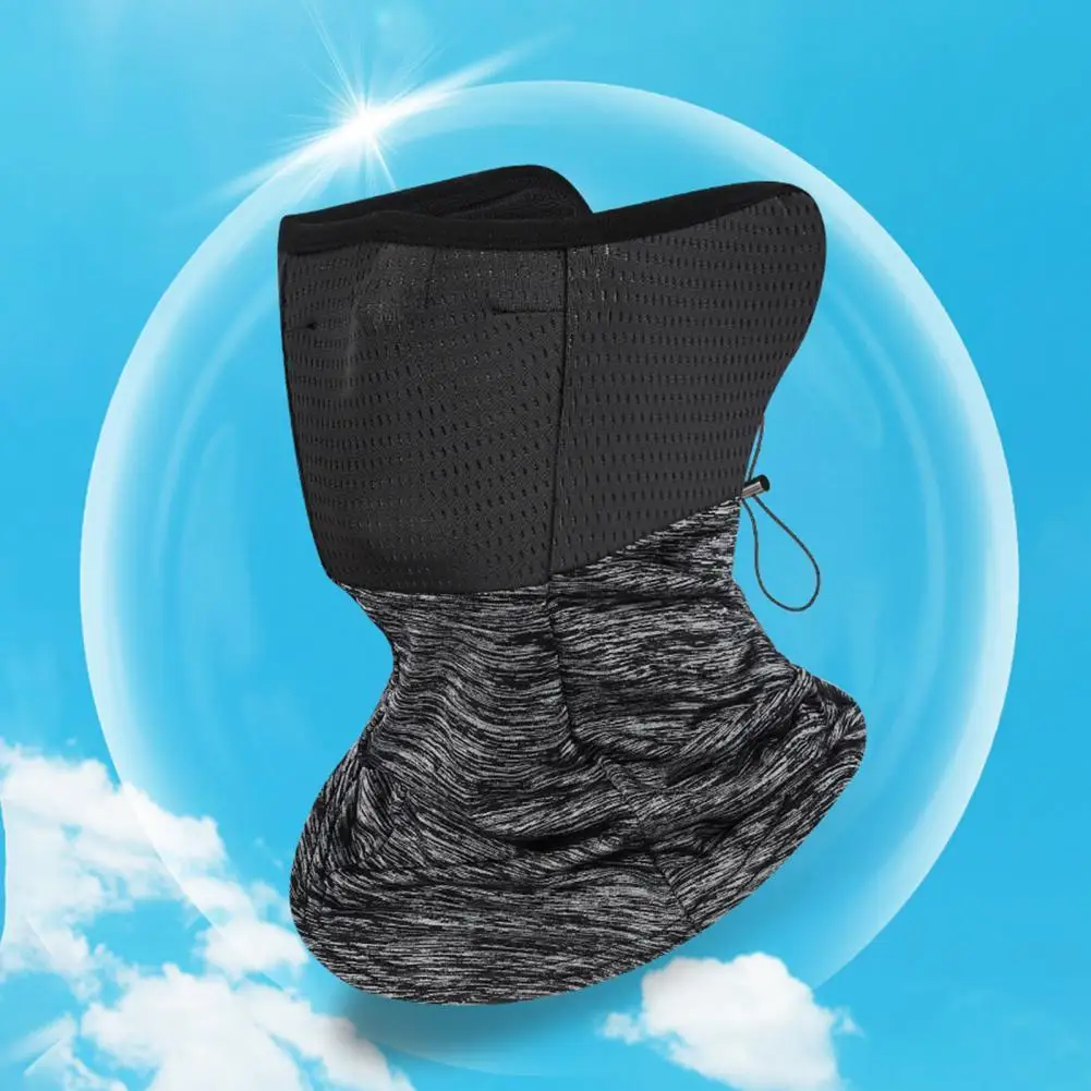 

Universal Useful Sun Protection Riding Face Scarf Headwear Wind Scarf Smooth for Cycling