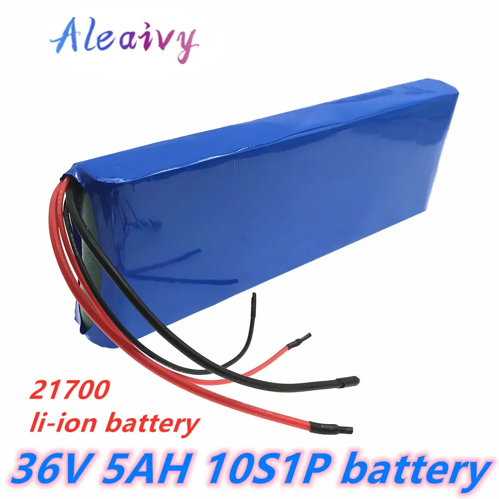 

2020 new 36V battery 10S1P 5Ah 42V 5000mAh 21700 lithium ion battery pack ebike electric car bicycle scooter 20A BMS 500W