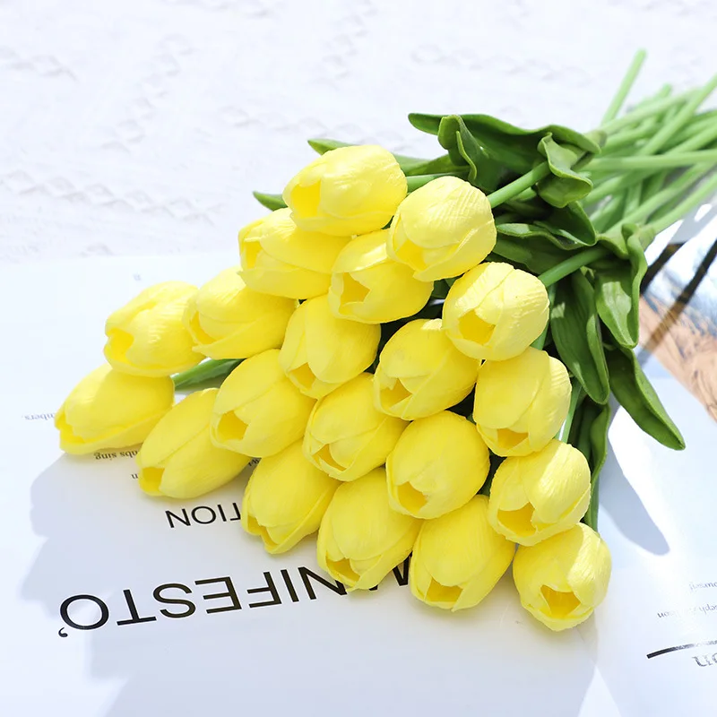 

Tulips Valentines Day Wedding Decoration Artificial Flowers Home Decor Christmas Valentine's Decorations Festive Party Supplies