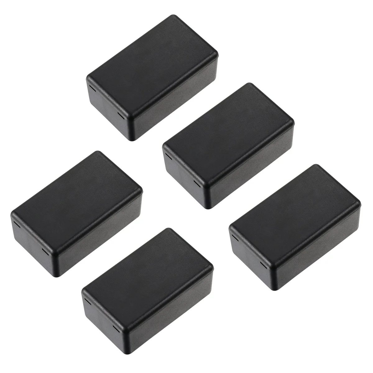

5 Pcs Project Case Waterproof Prime Plastic Junction Box Enclosure Project Case for Power Supply Inductor