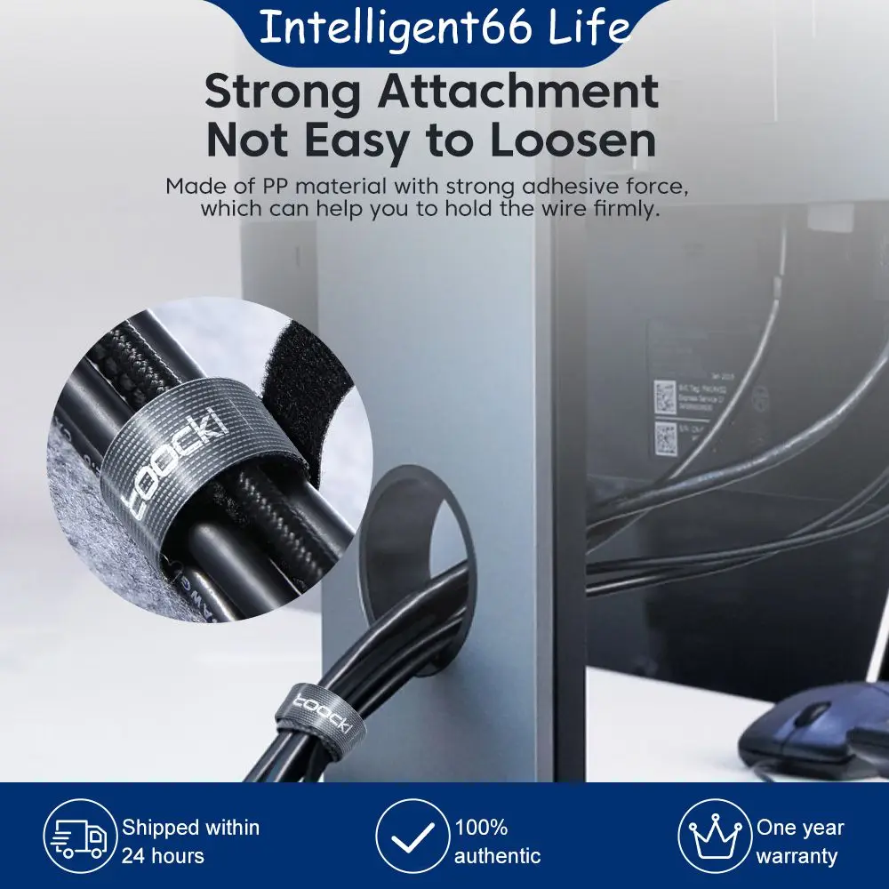 

Data Cable Management Tie Cable Organizer Tearable Cable Organizer Free Cutting Data Cable Protector For Computer