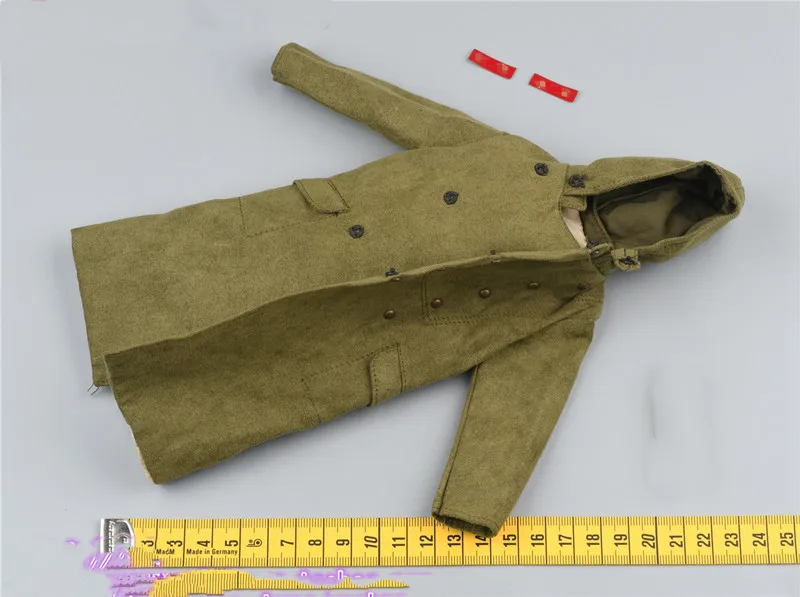 

Модель плаща-тренча IQO91009 в масштабе 1/6 с медалью для фигурок 12 дюймов, аксессуары «сделай сам»