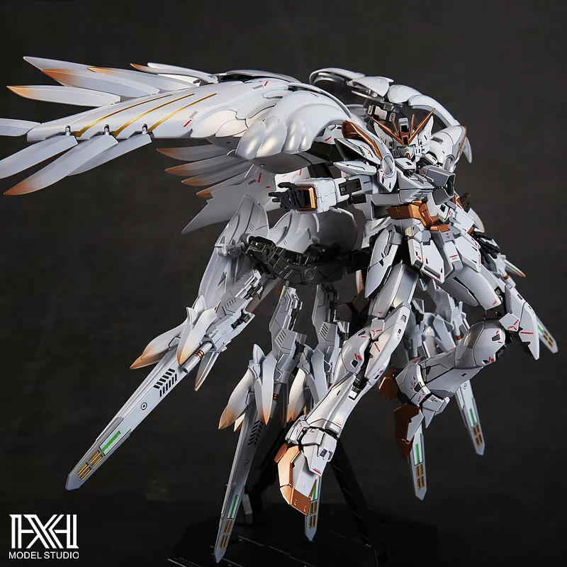 Bandai (BANDAI) Xinghai MG Flying Wing нулевое выпадение волос EW VER KA версия карты Gundam модель Bai Xueji