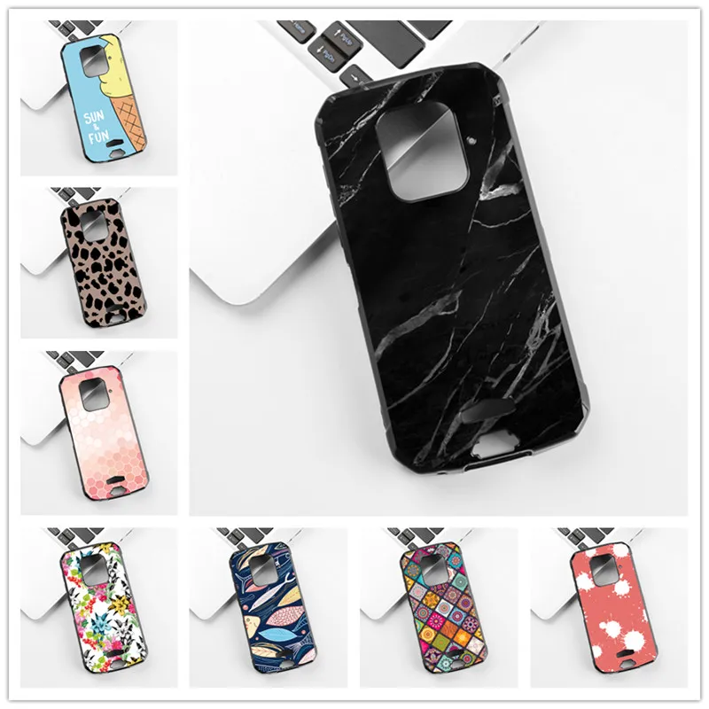 Чехол для телефона Doogee S59 Pro 5.71" задняя крышка TPU мягкий силиконовый с роскошной печатью модных сумок