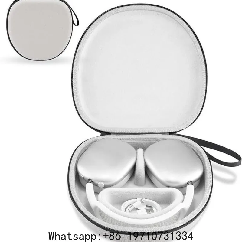 Фото Новый чехол для наушников AirPods Max с функцией автоматического спящего режима, сумка для наушников из EVA, в наличии. №1