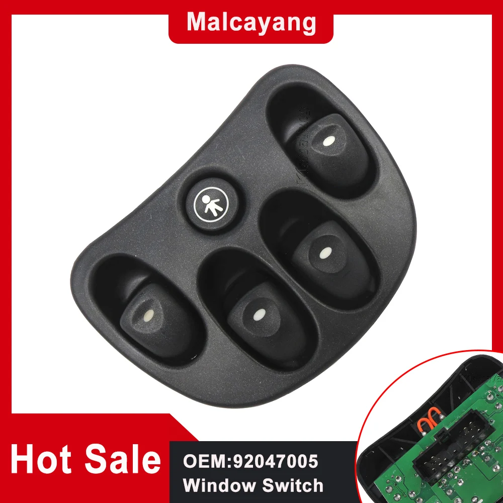 

92047005 For Holden HSV VX VT 1997 1998 1999 2000 2001 2002 Berlina Auto Parts Driver Side Electric Master Window Switch Console