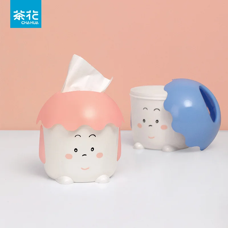 

CHAHUA-Cute Style Paper Box, The Perfect Desktop Tissue Box, Easy Cleaning, Adorable Paper Box, the ULT