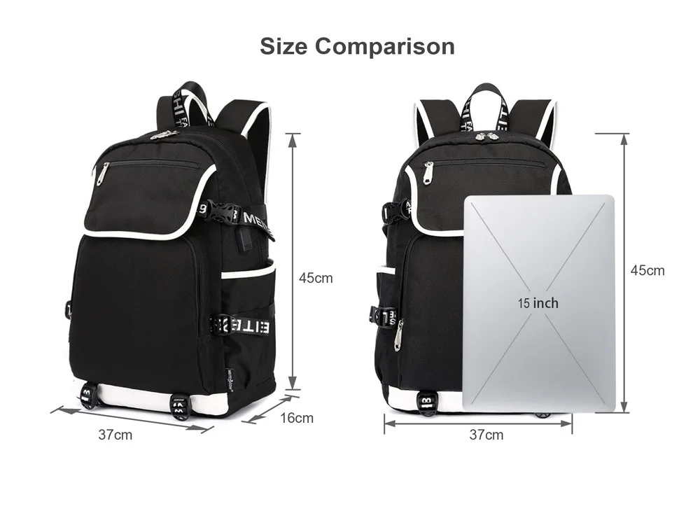 Рюкзаки с дневниками вампира для мужчин и женщин повседневные дорожные сумки