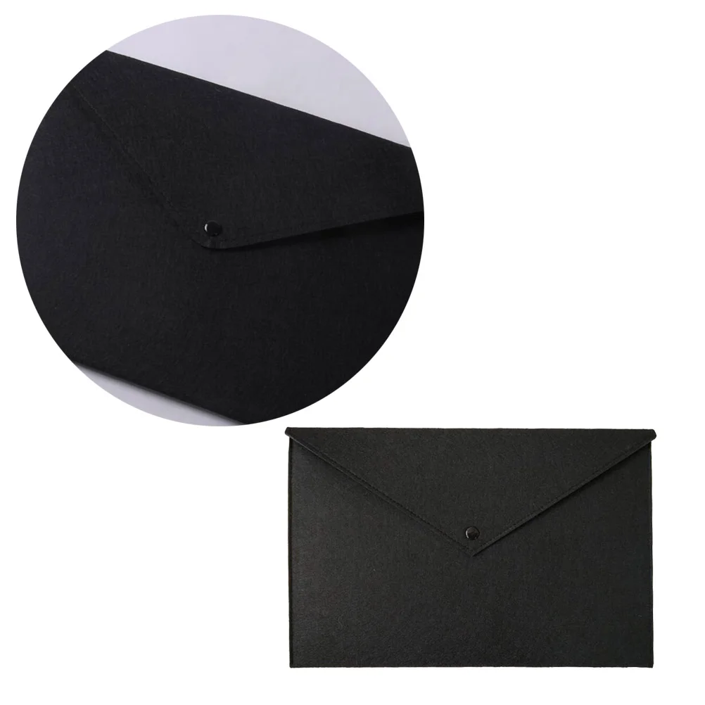 

Folder File Document Felt Holder Button Documents Envelope Case Jackets School Papers Organizer Student Gifts Stationery Snap