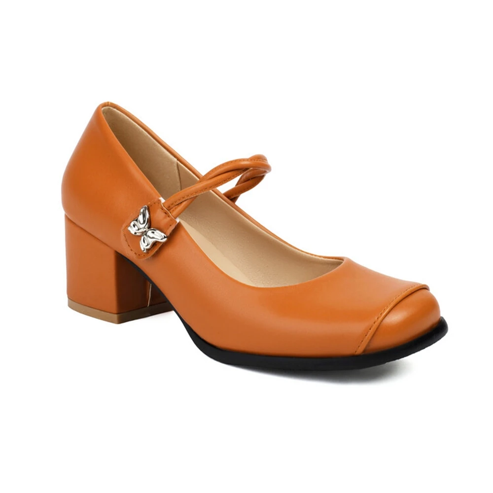 Женские туфли-лодочки на высоком каблуке черные удобные с квадратным носком