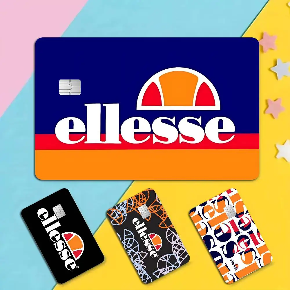Фото Наклейки-пленки E-Ellesse Logo 2024 с аниме-дизайном для больших кредитных и дебетовых карт (передняя сторона) №1