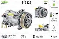 

VALEO 813223 AIR CONDITIONING THE COMPRESSOR P207 P208 P308 P508 P5008 P2008 C3 II C4 C4 II DS4 DS3 C3 III C5 III C3 PICASSO BERLINGO III PARTN