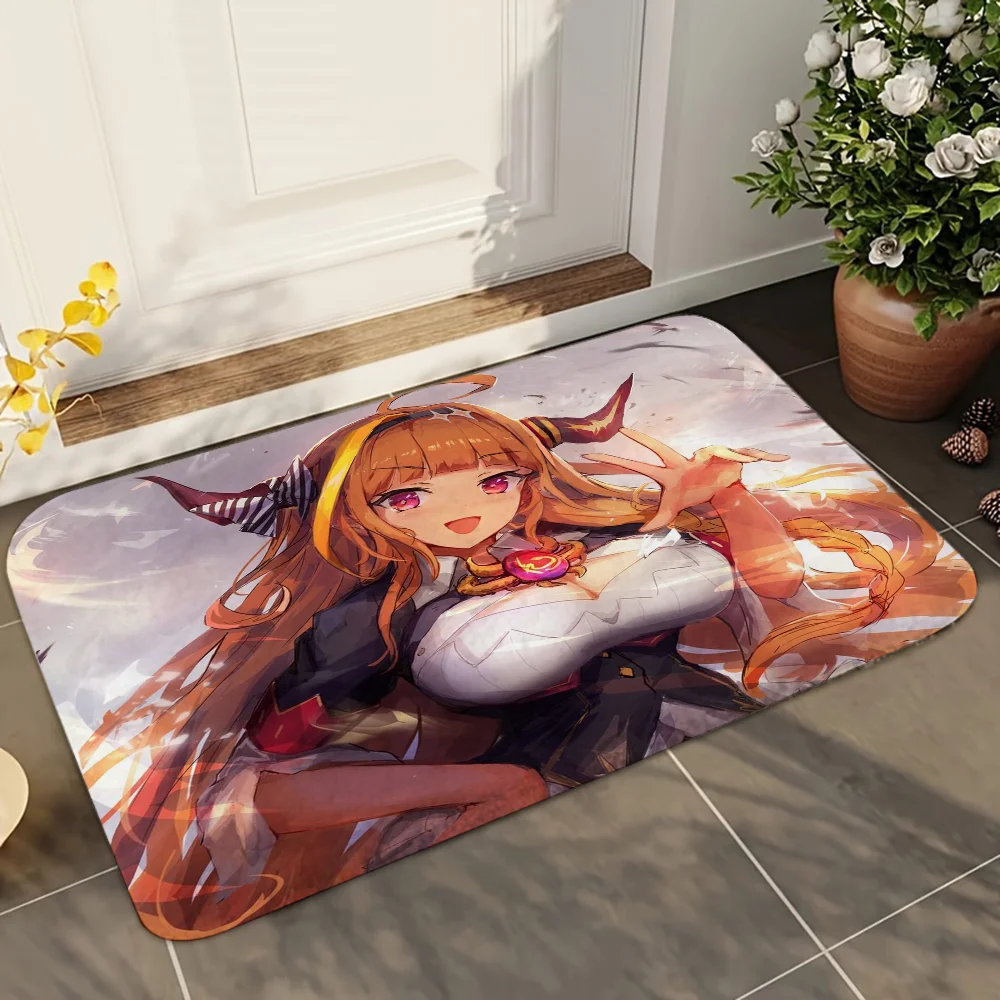 Аниме Kiryuu Koko Floor Mat - Противоскользящий Коврик Для Домашнего Декора Прямоугольный