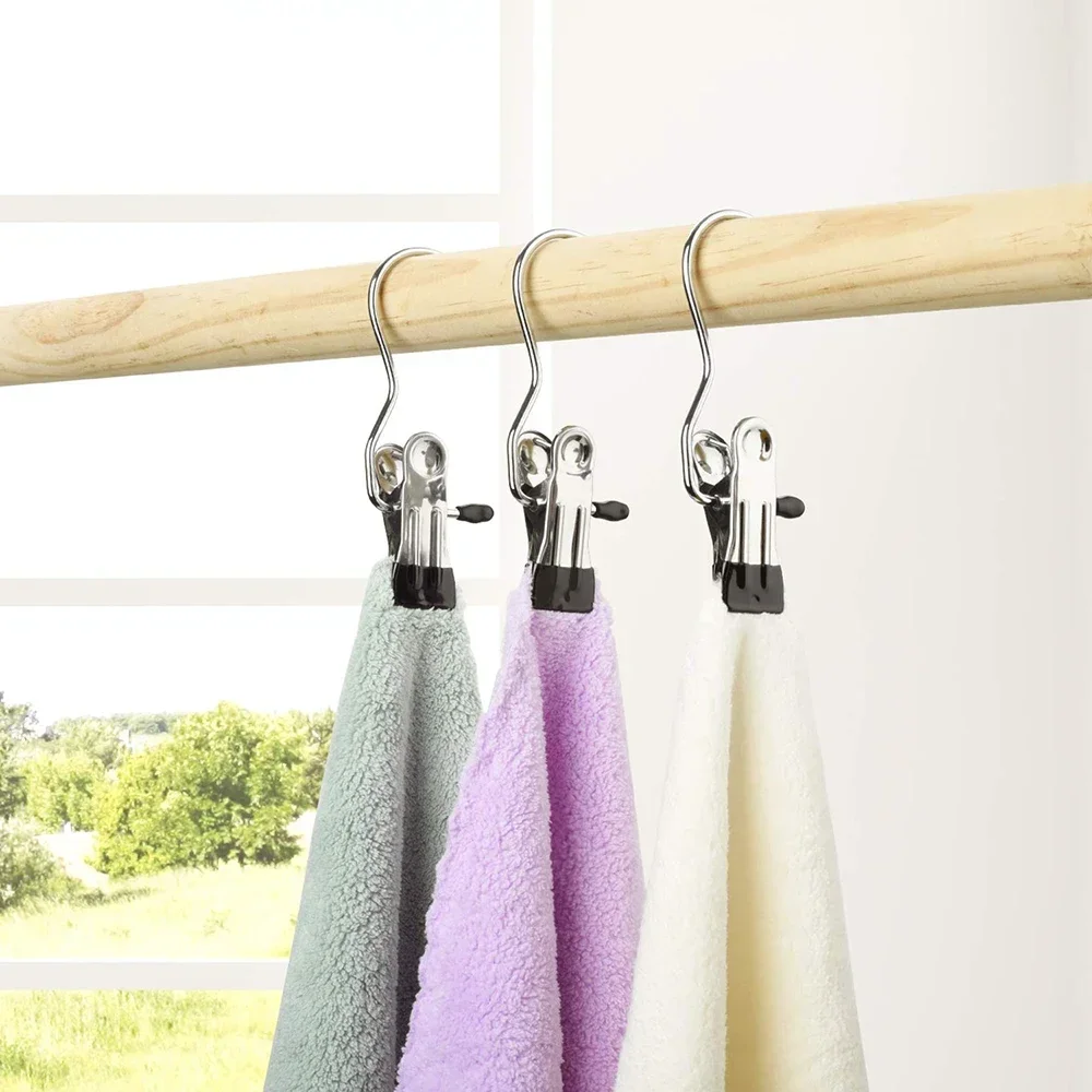 Roestvrijstalen Huishoudelijke случайные шлаковые стойки Wasserij Haak клипсы Laarzen Gordijnen Droogrek