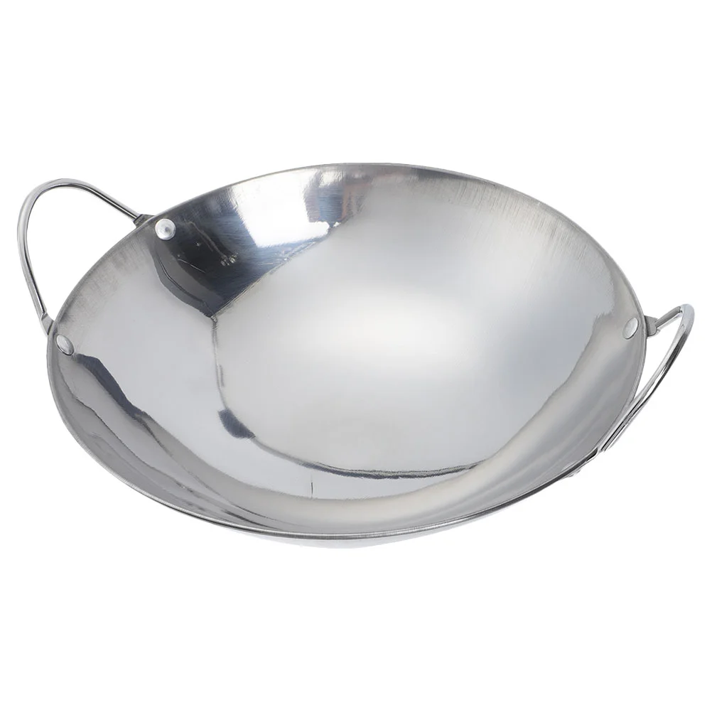 

Stainless Steel Wok Wok Frying Pan Stainless Steel Saute Pan Pasta Pots Sauce Pot Woks Pan Stainless Steel Fry Pan