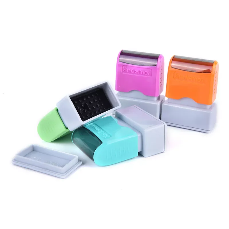 

Name Ink Stamp Signature Calligraphy Selfing-Inking Personalized Letter Stamp For School Student Child Cloths