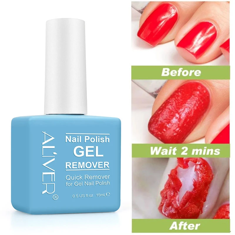 Быстрое удаление лака для ногтей Гель-лак средство удаления отмачивания Праймер