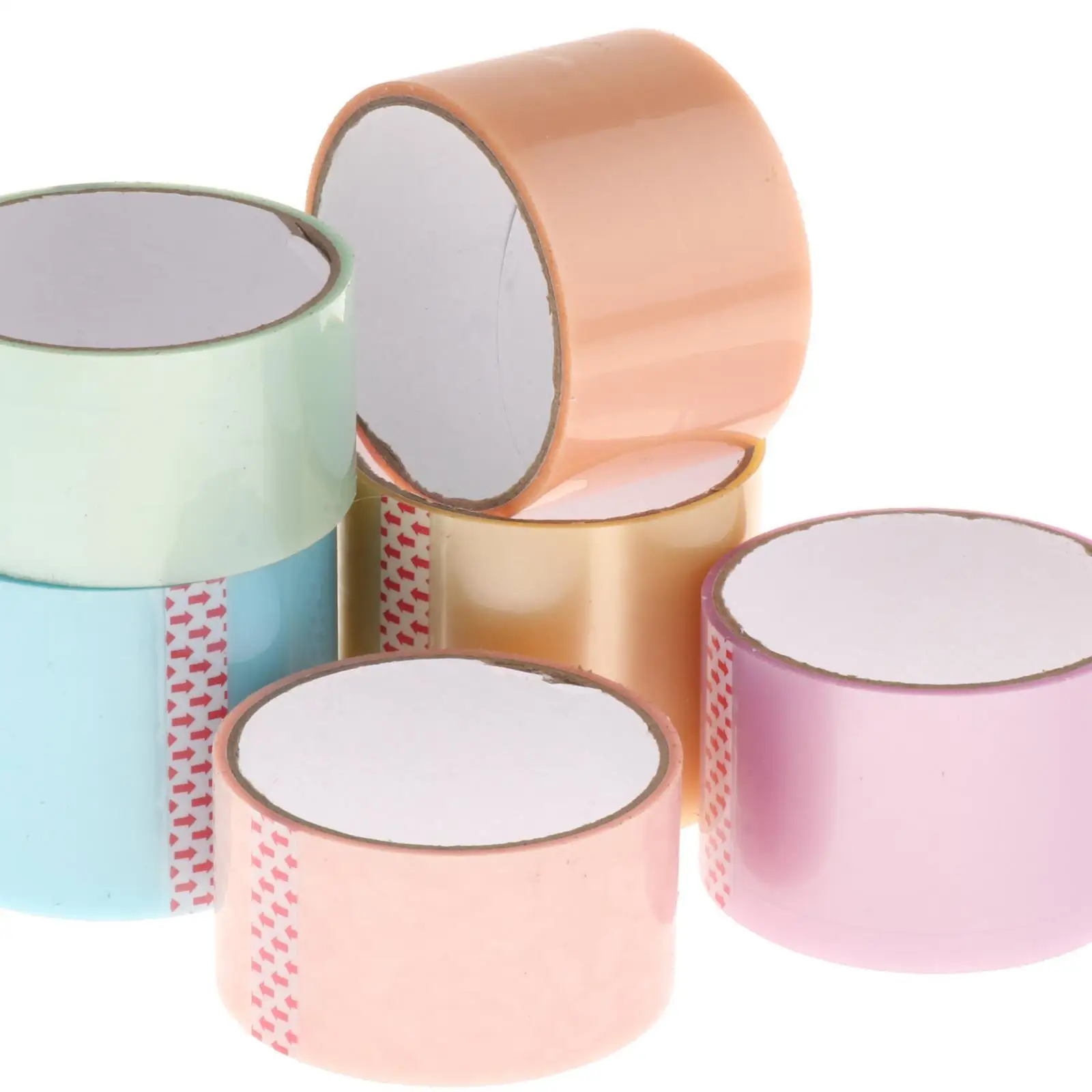 

6x Sticky Ball Tapes Game Sensory Toy Scrapbook Sticky Ball Rolling Tape