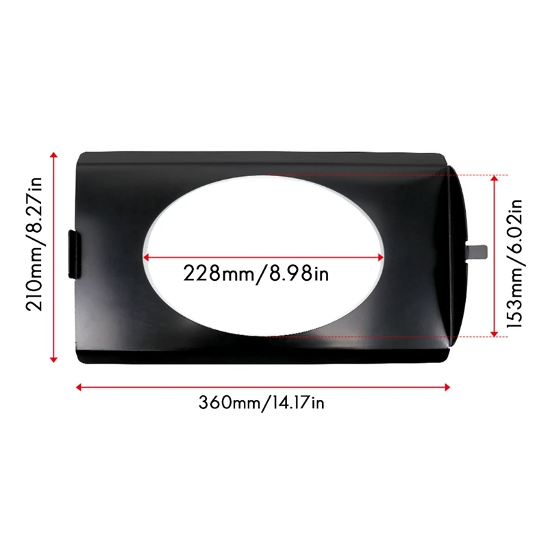 1 пара задних сидений для Chevy C10 1973-1987 квадратный корпус динамиков 6X9