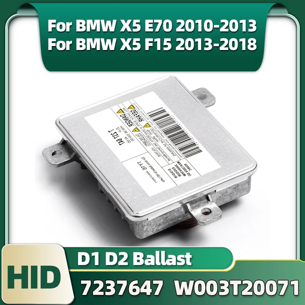 7237647 W003T20071 блок управления балластом фары модуль 7356250 для BMW X5 E70 F15 2010 2011 2012 2013 2014 2015