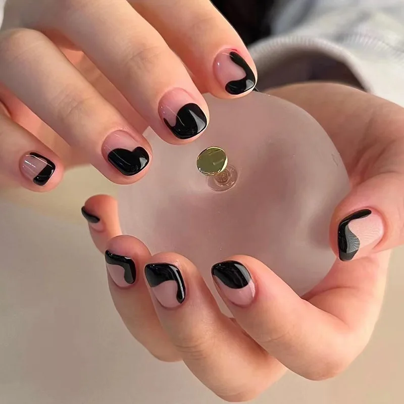 

Накладные ногти с квадратной головкой, 24 шт./коробка