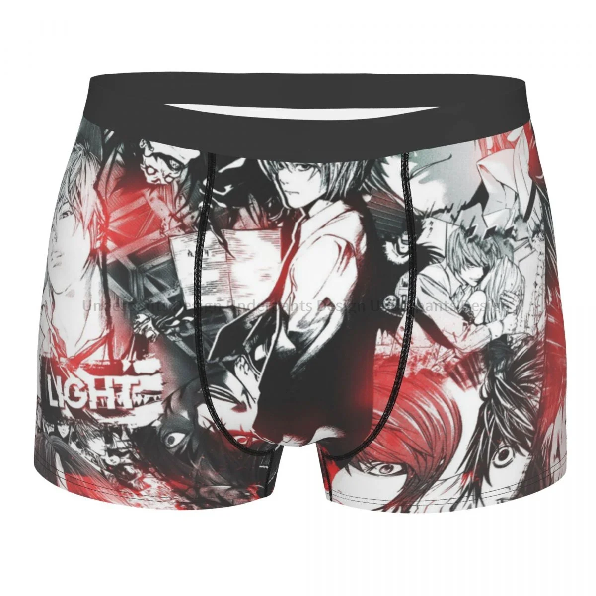 Трусы-боксеры мужские из хлопка с принтом в виде комиксов |