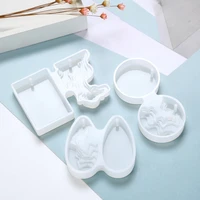 diy resin pendant molds handmade silicone key necklace pendant silicone mold crafts jewelry 3d island tool moule for epoxy resin
