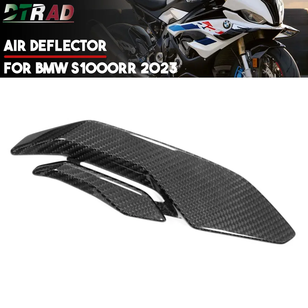 

Правые боковые панели из углеродного волокна для BMW S1000RR S1000 RR 2023 100%, комплект обтекателей для воздуховодов, аксессуары для мотоциклов