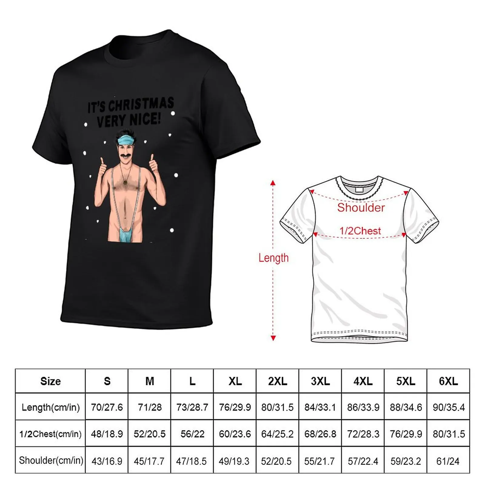 Borat Рождественская футболка Merch funnys большие размеры облегающие футболки для