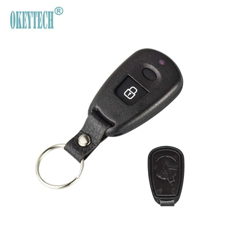 

OkeyTech Keyless Entry Smart Remote Car Key Shell For Hyundai Elantra Before Year 2003 Santa Fe Eagle Terracan 1 Button