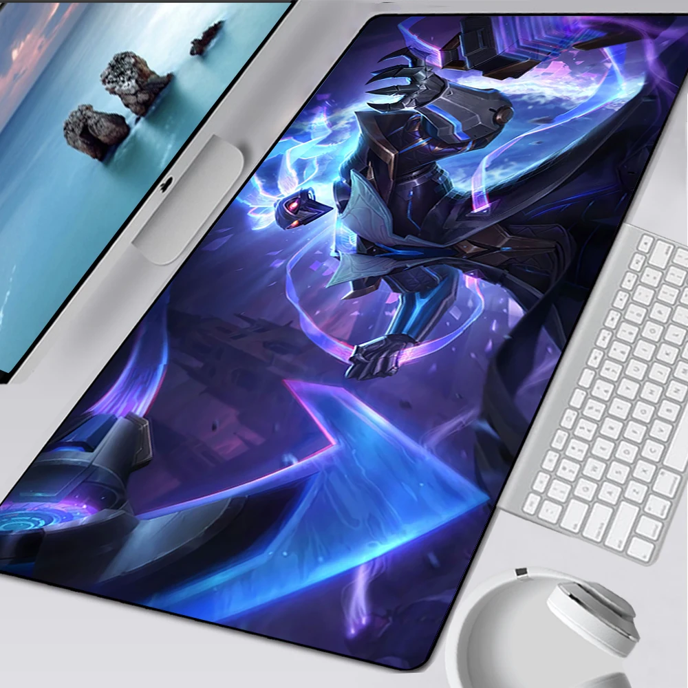 Фото League of Legends Pulsefire Skin Большой игровой коврик для мыши Компьютерный коврик для мыши PC Gamer Коврик для мыши XXL Коврик для клавиатуры ноутбука Настольный коврик №1