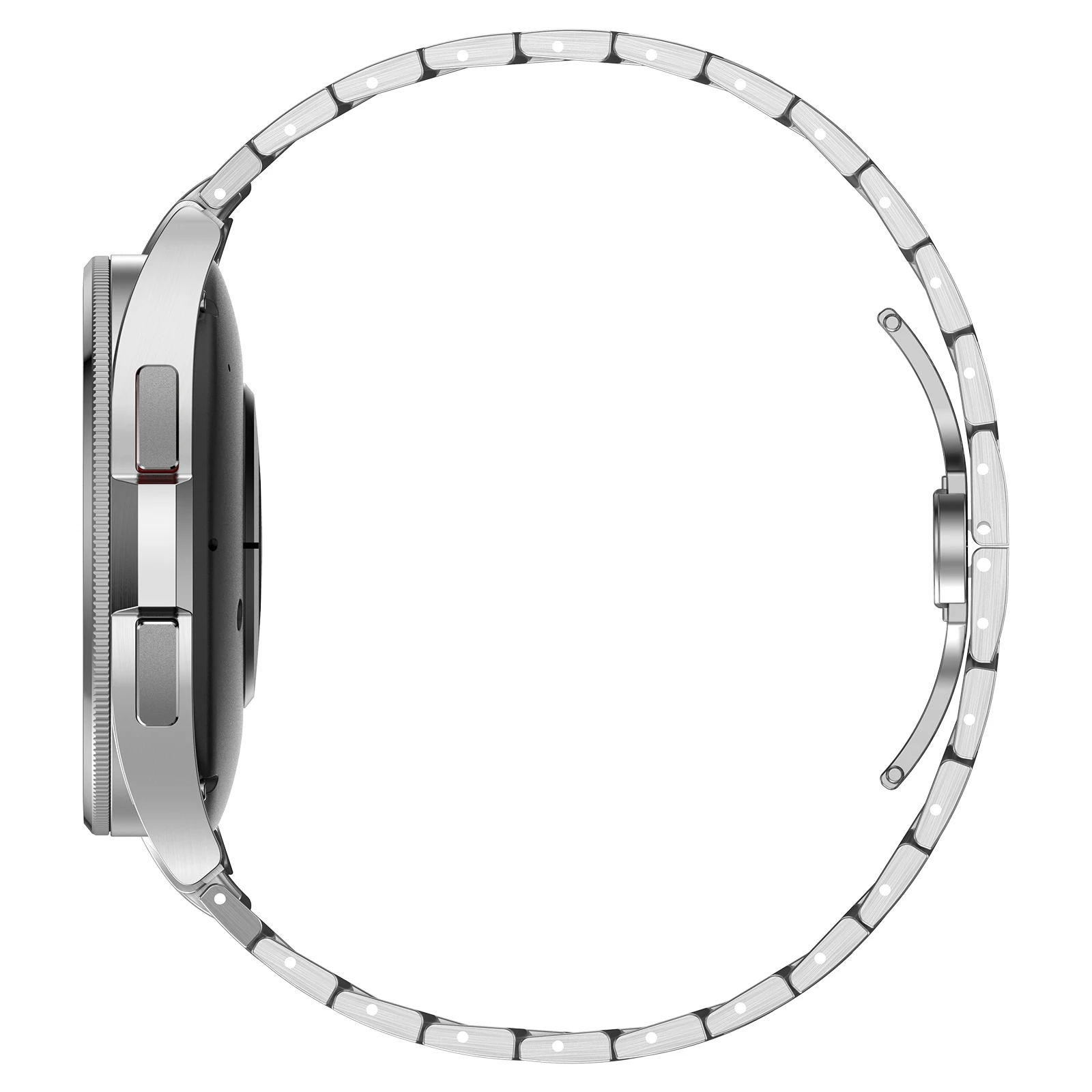 Ремешок из нержавеющей стали без зазоров для Samsung Galaxy Watch 7 6 5 4 40 мм 44 мм 6 Classic 47 мм 43 мм 5Pro 45 мм Мужской браслет с металлическим ремешком (art.: 3920cda008fed) - 3920cda008fed