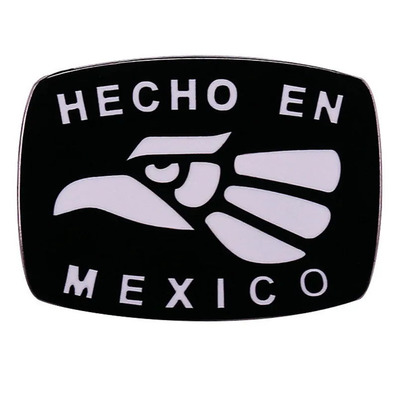 

Hecha En Mexico Guadalupes Brooch Enamel Pin Brooches Metal Badges Lapel Pins Denim Jacket Jewelry Accessories Gifts