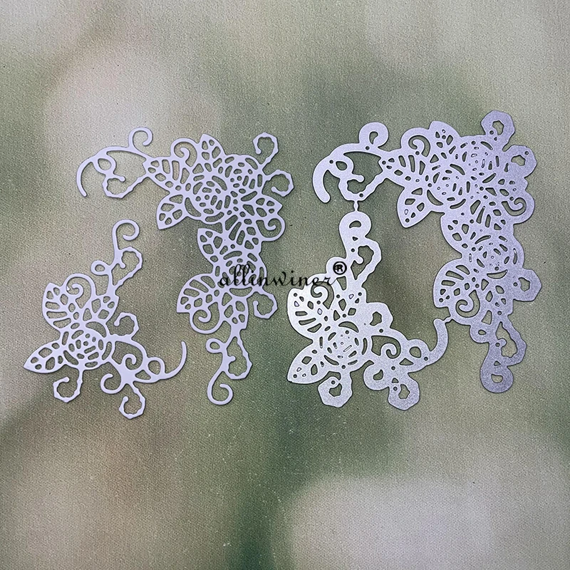 

Украшение для поздравительной открытки, металлические Вырубные штампы, трафареты, вырезанные для «сделай сам», скрапбукинг, альбомная бума...