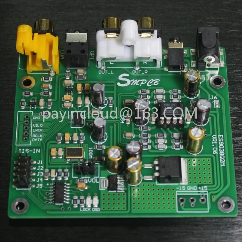 

ES9038 Q2M DAC DSD decoder board supports IIS DSD 384KHz coaxial fiber DOP