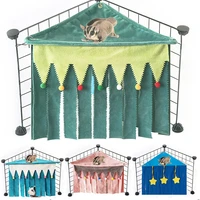 small pet tassel strip tent hideout hideaway guinea pig hamster hedgehog hammock hanging bed nest mat hamster accessories
