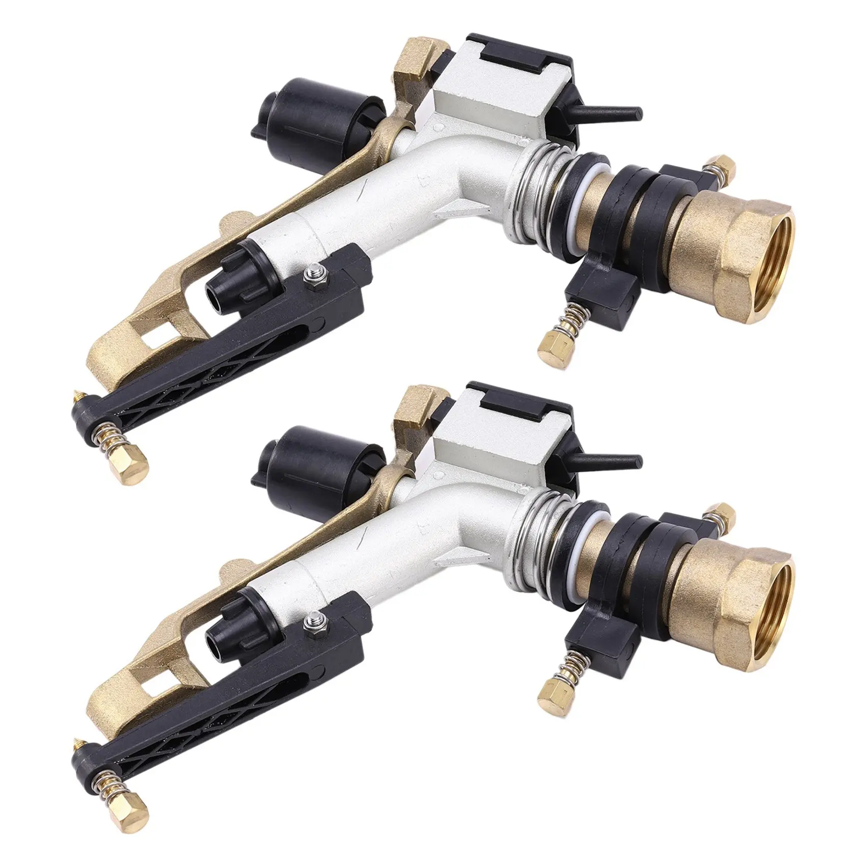 

2pcs 1 Inch Female Thread Big Covering Range Sprinkler Garden Agriculture Lawn Grass Irrigation Watering Nozzles
