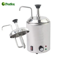 electric hot chocolate sauce warmer dispenser machine cheese warmer dispenser with thermostat 110 degree