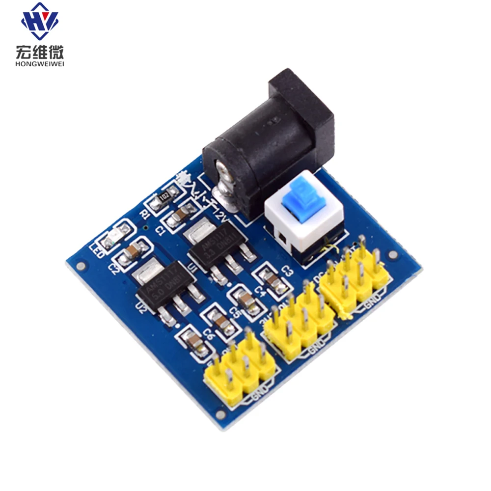 DC-DC понижающий модуль преобразования напряжения 12 В в 3 3/5/12 питания многовыходная