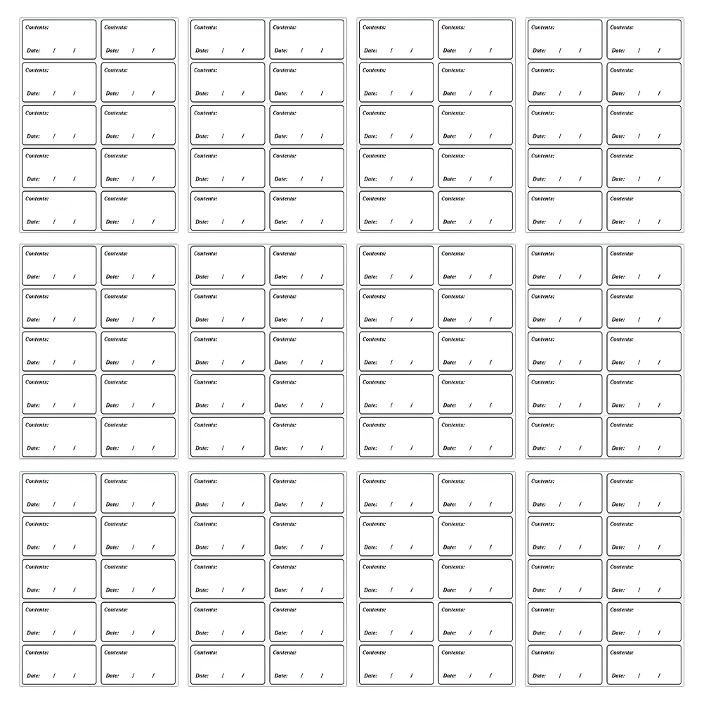 

Этикетки для пищевых продуктов, s-контейнеры, банка для морозильной камеры, банки с датой, наклейка для хранения, безопасная этикетка для све...