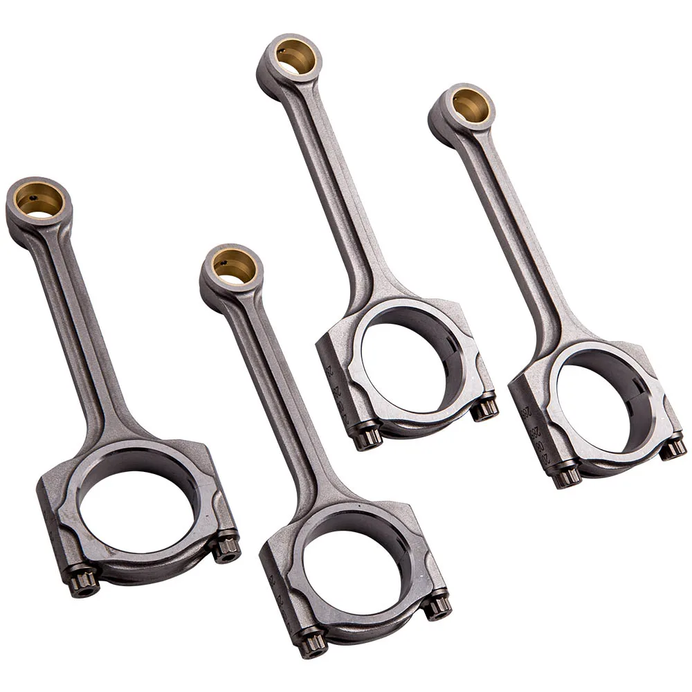 

I-Beam EN24 4340 Con Rods for Honda GK5 L15B L15B2 for Jazz 600-800HP Connecting Rods 142.5mm 5/16" ARP 2000 Bolts