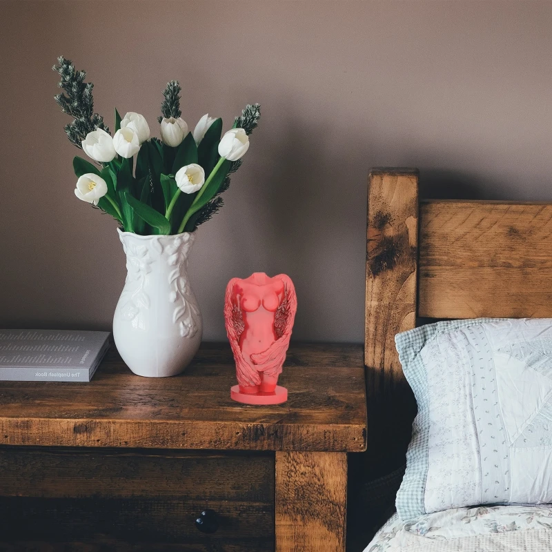 

3D форма для свечей в виде ангела, европейские и американские классические иероглифы, форма для ароматизированных свечей, украшение для дома