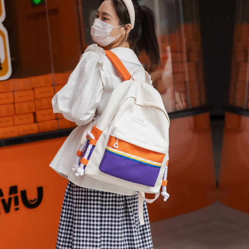 

Милый женский рюкзак, школьные ранцы, сумка для школьников и учебников, женский рюкзак для девочек, рюкзак для ноутбука, сумка для книг, осно...