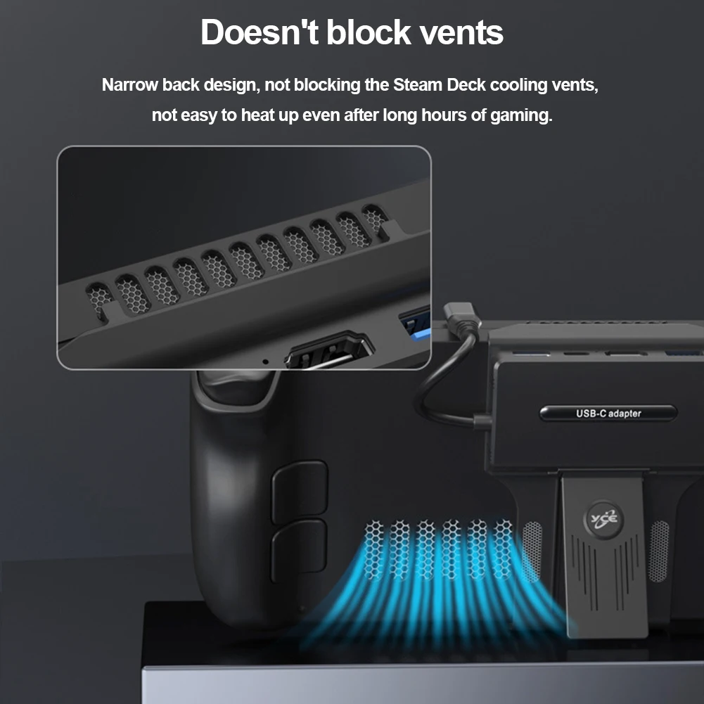 Док-станция 5 в 1, 100 Вт, PD3.0, HDMI, 4K @ 60 Гц, usb 2,0, 10 Гбит/с