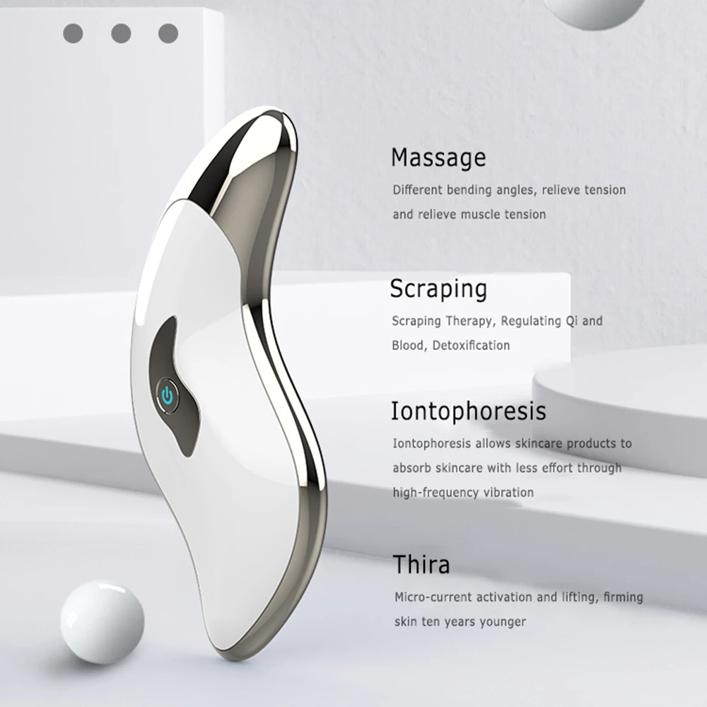 

Electric Beauty Instrument Massage Dredge Meridian Device Facial Thinning SPA Device Vibrating Massager Face Lift Beauty Tool